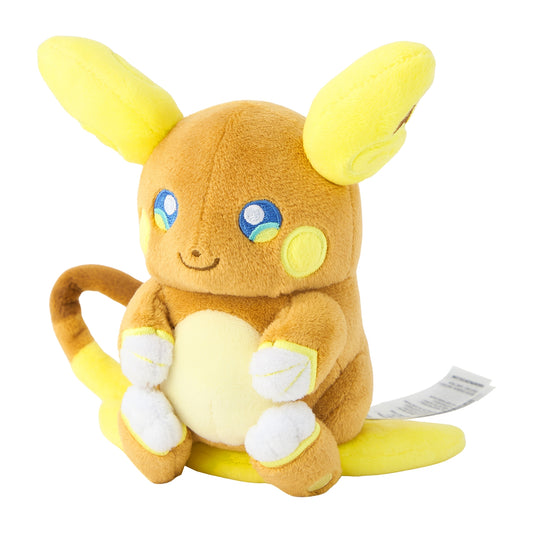 Alolan Raichu Sitting Cuties Plush