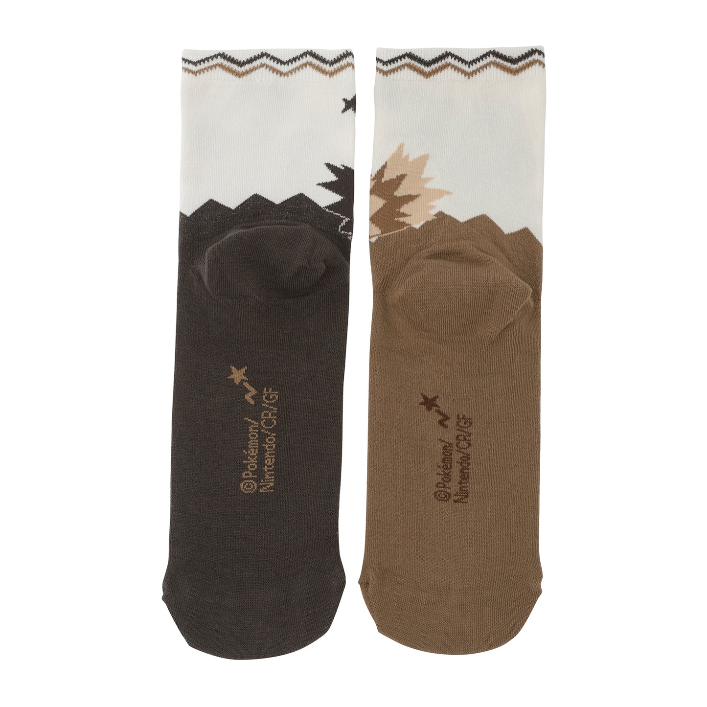 Zigzagoon & Galarian Zigzagoon Mid Crew Socks