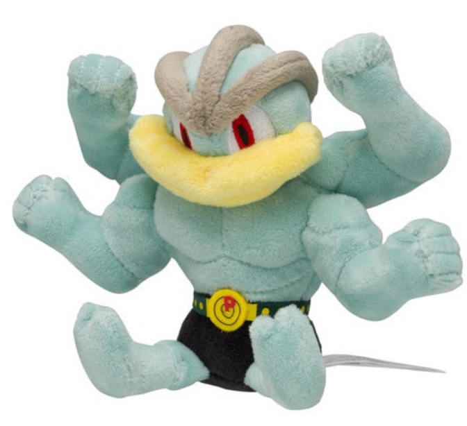 Machamp Sitting Cuties Plush