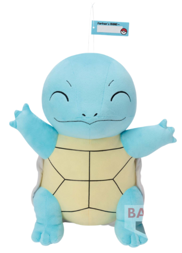 Squirtle Mofugutto Hello Partner Plush