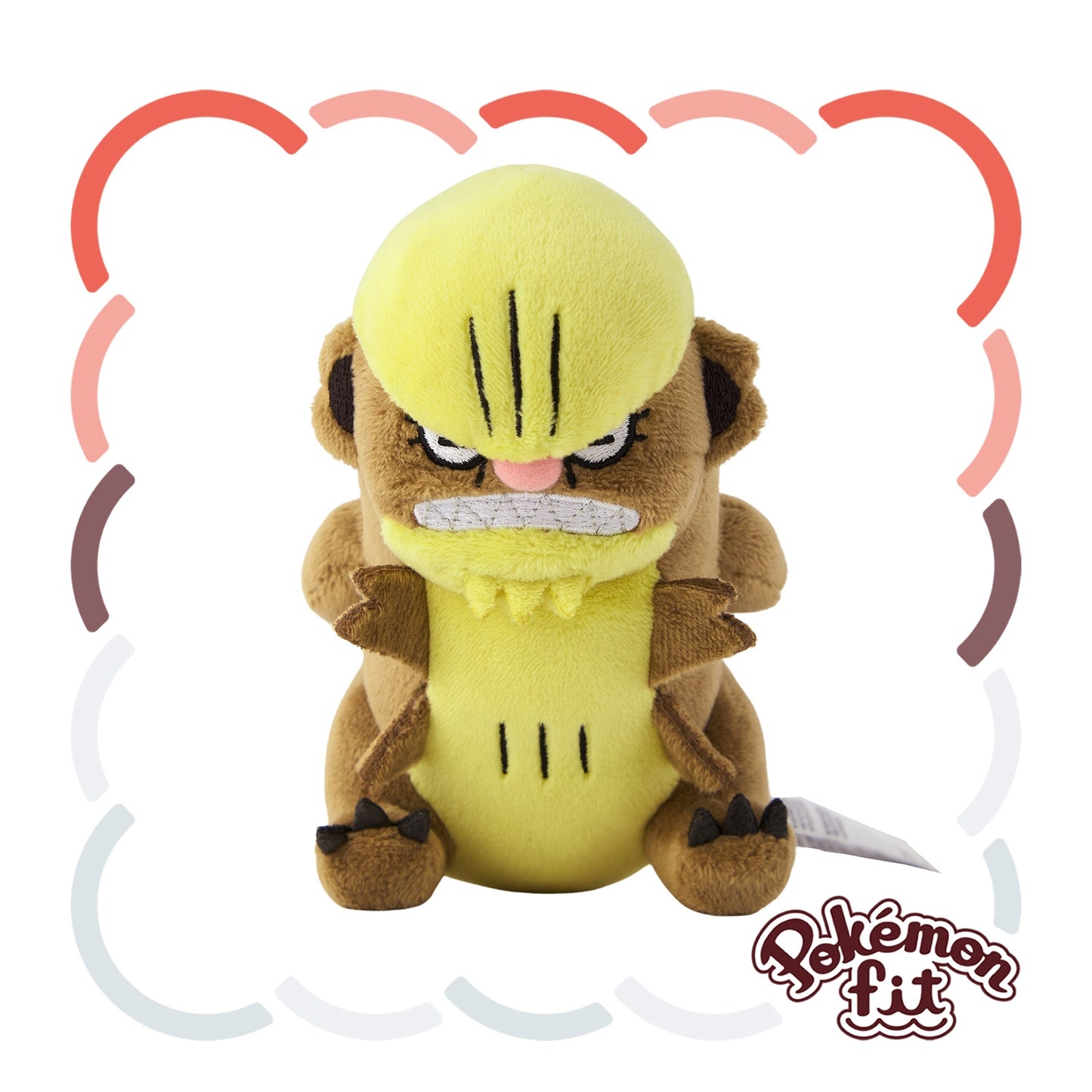 Gumshoos Pokemon Fit Plush