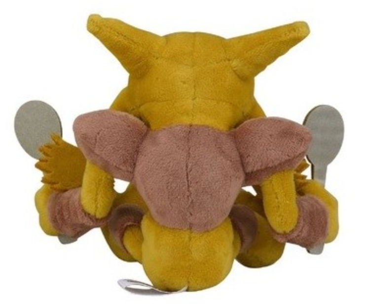 Alakazam Pokemon Fit Plush