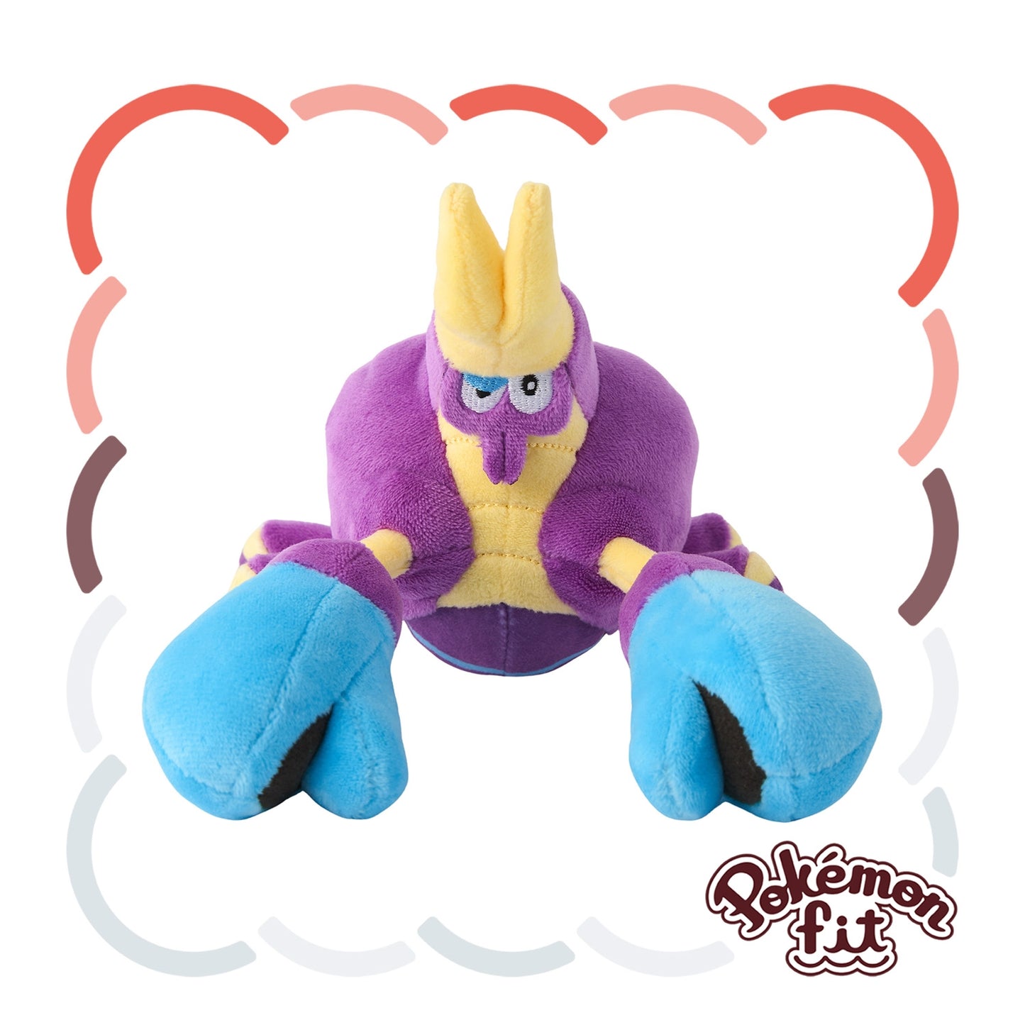 Crabrawler Pokemon Fit Plush