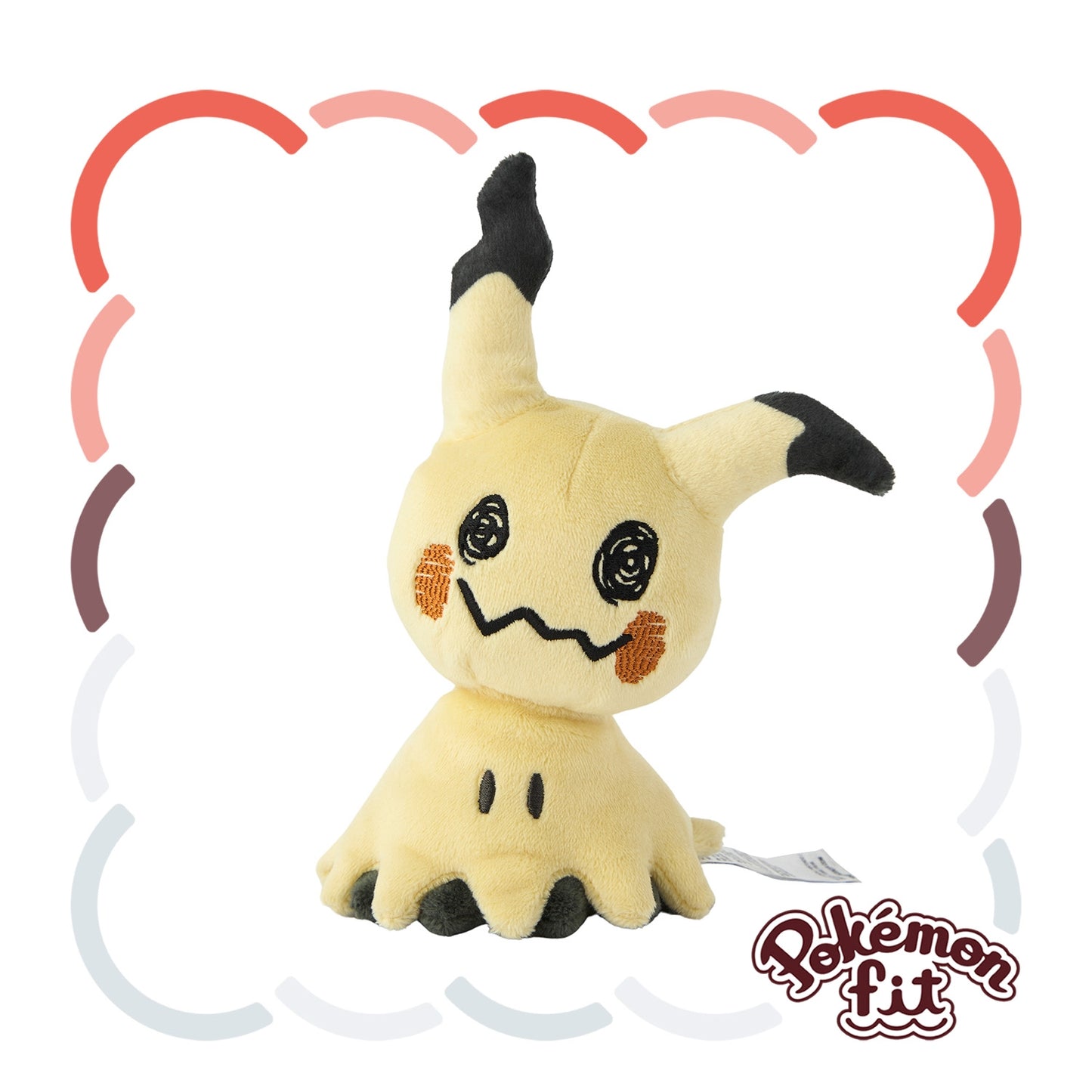 Mimikyu (Disguised Form) Pokemon Fit Plush