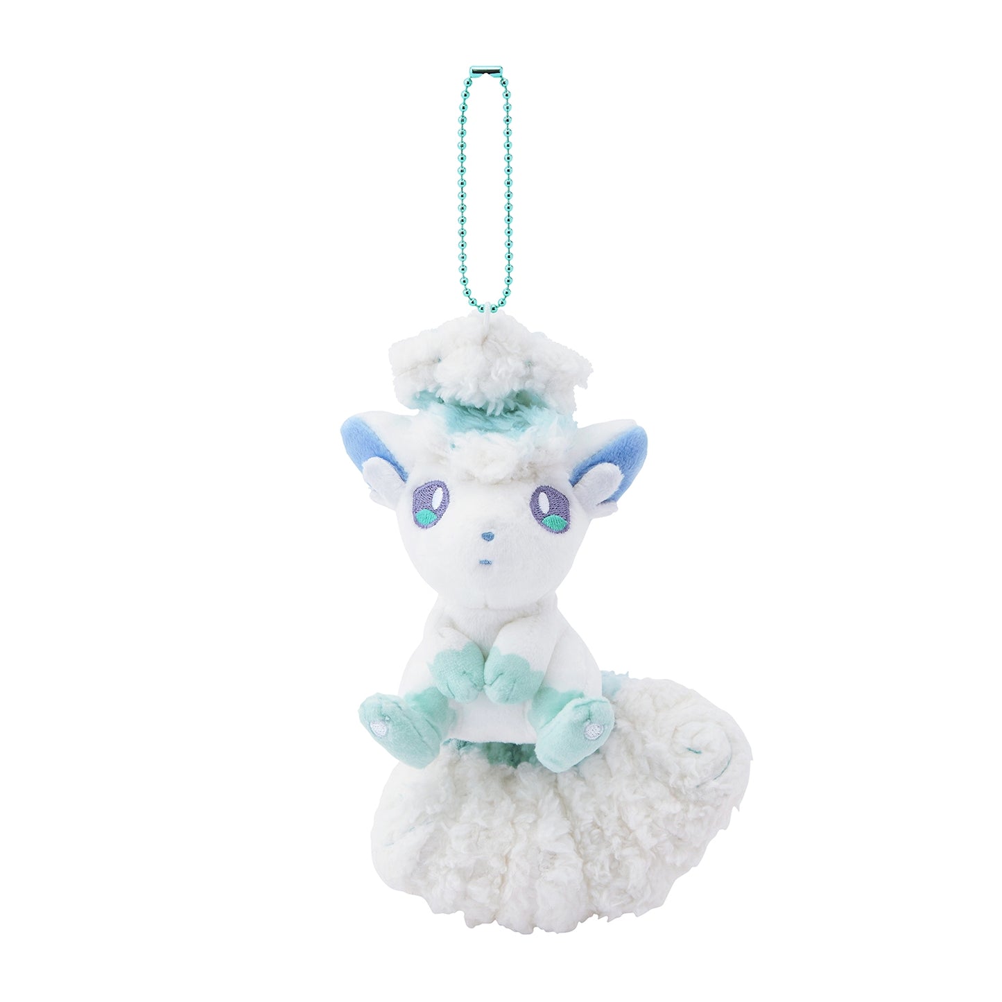 Vulpix and Alolan Vulpix Magnetic Parallel Pairs Keychain Plush