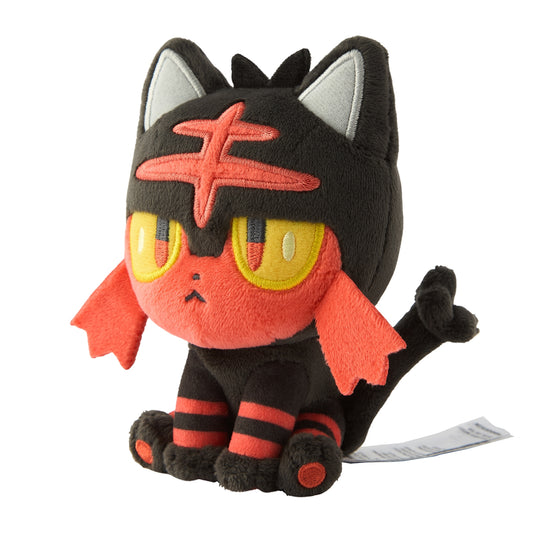 Litten Pokemon Fit Plush