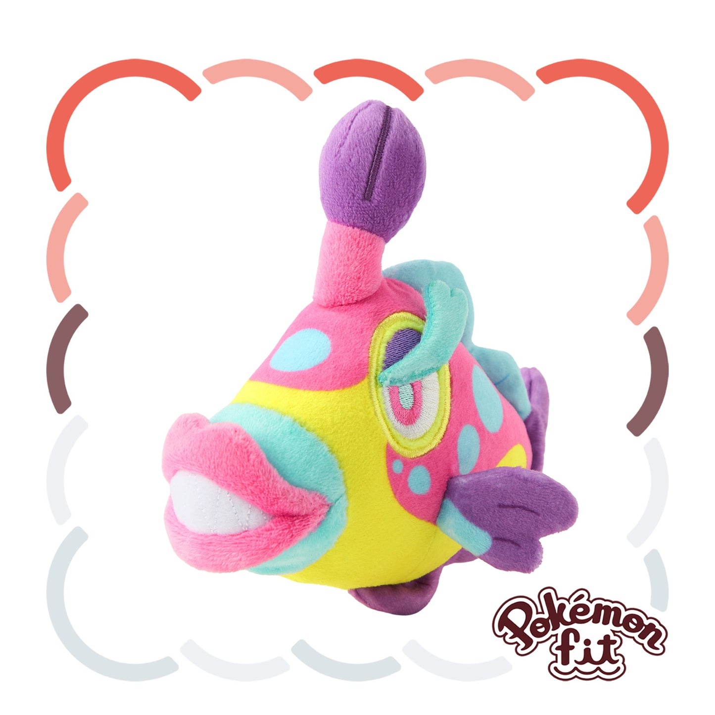 Bruxish Pokemon Fit Plush