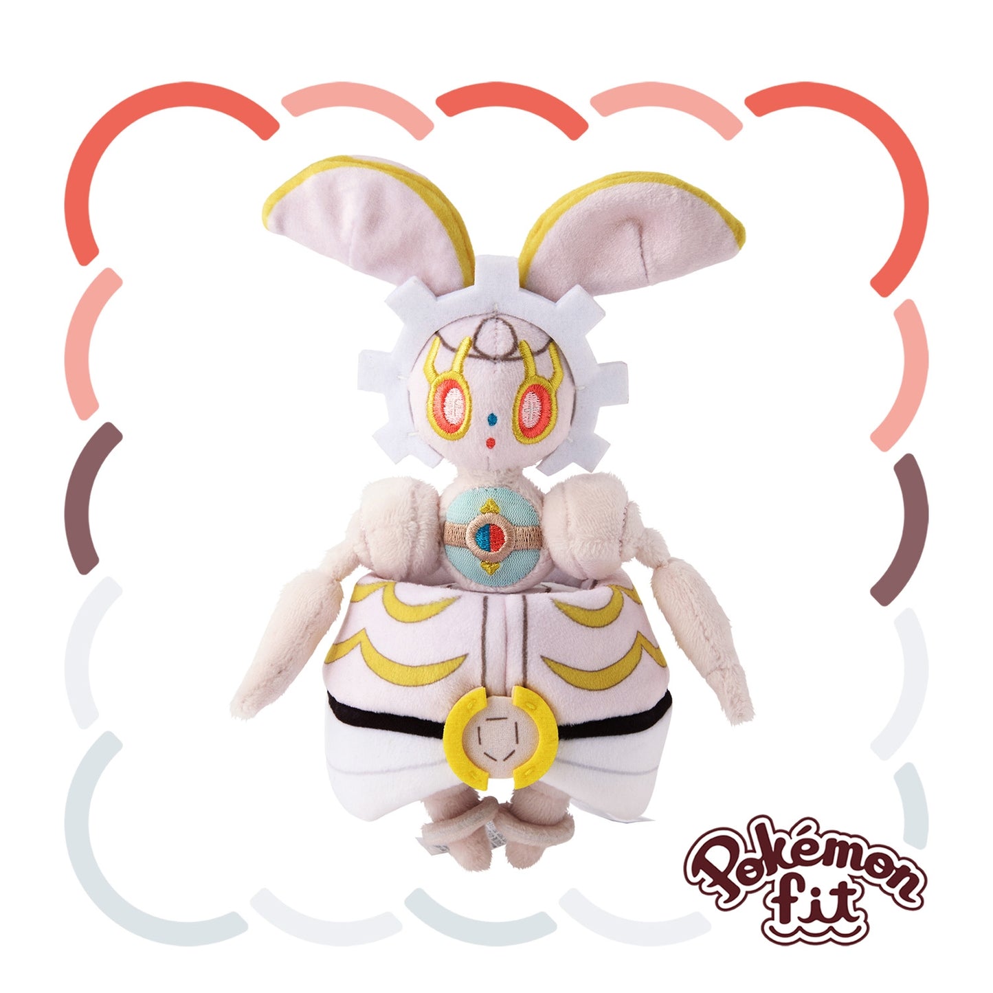 Magearna Pokemon Fit Plush