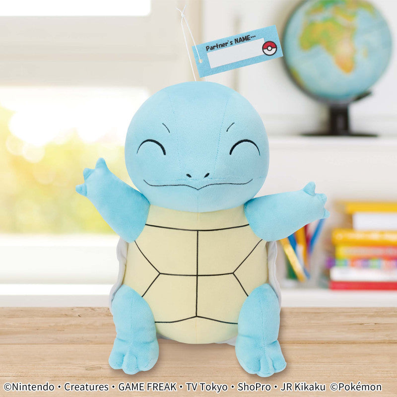 Squirtle Mofugutto Hello Partner Plush