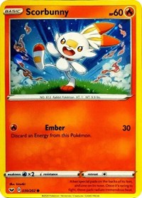 Scorbunny 30/202 (Cosmos Holo)