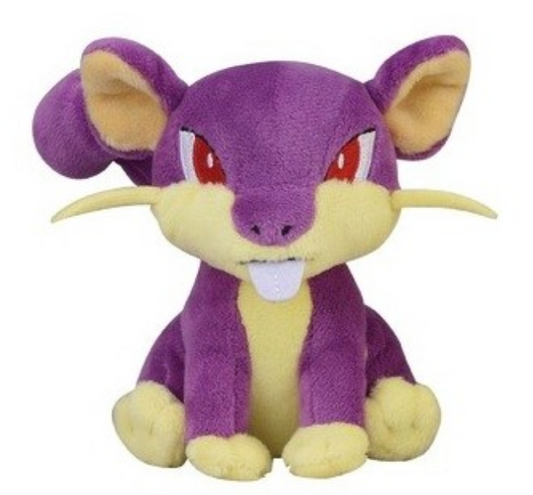 Rattata Pokemon Fit Plush