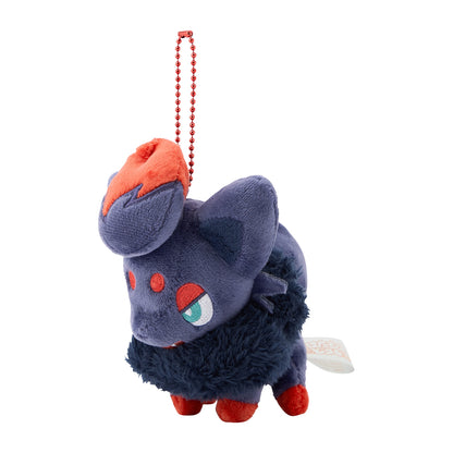 Zorua and Hisuian Zorua Magnetic Parallel Pairs Keychain Plush