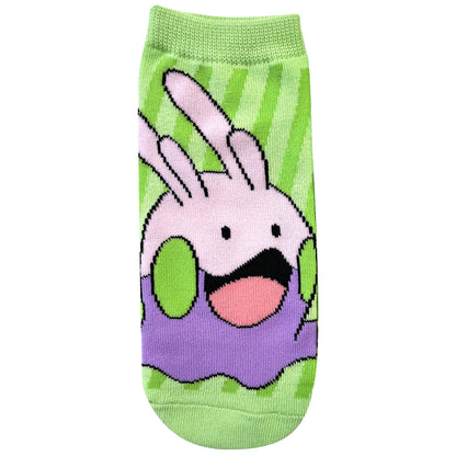 Goomy (Green Stripes) Ankle Socks