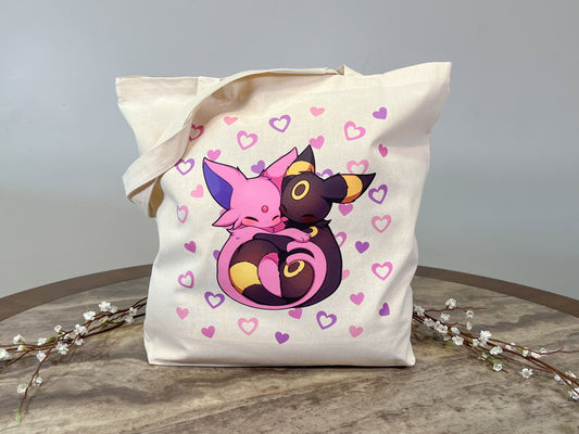 Espeon & Umbreon Tote Bag