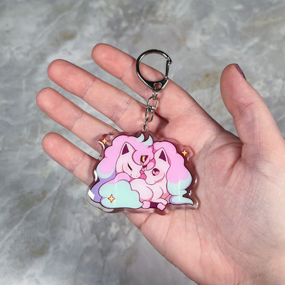 Galarian Ponytas Keychain