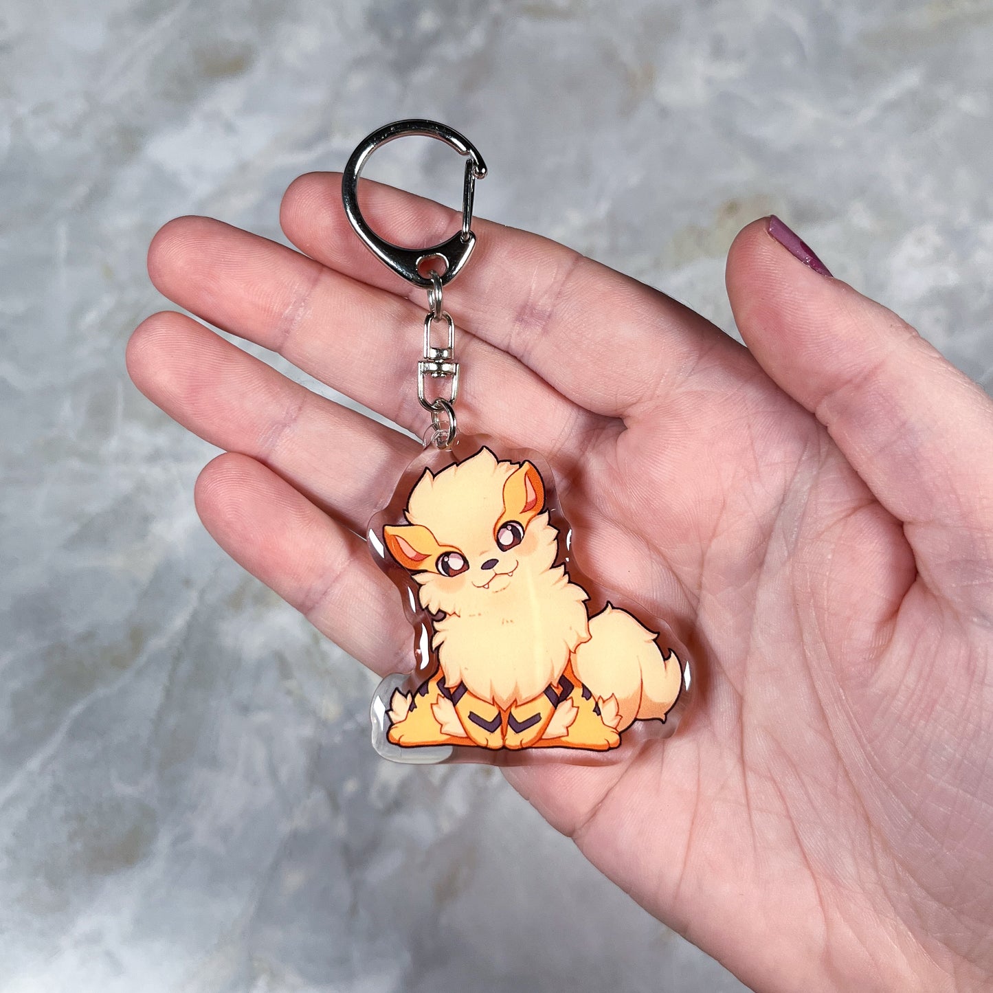 Arcanine Keychain