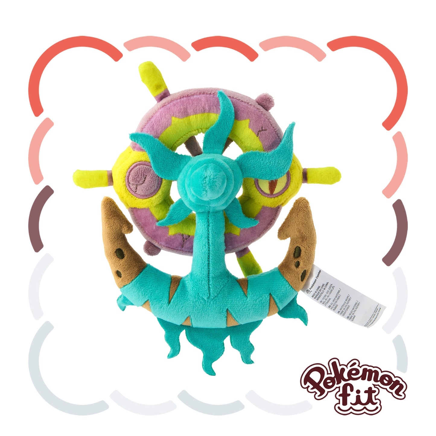 Dhelmise Pokemon Fit Plush
