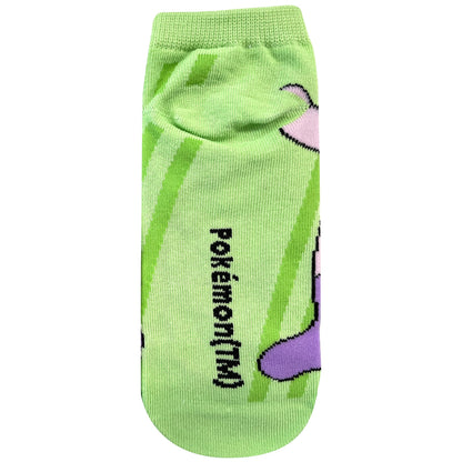 Goomy (Green Stripes) Ankle Socks