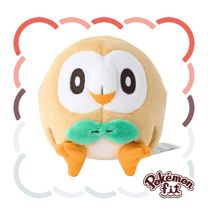 Rowlet Pokemon Fit Plush