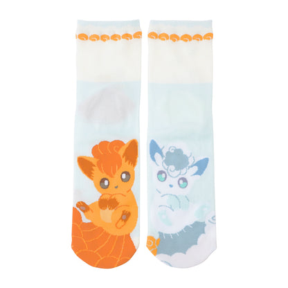 Vulpix & Alolan Vulpix Mid Crew Socks
