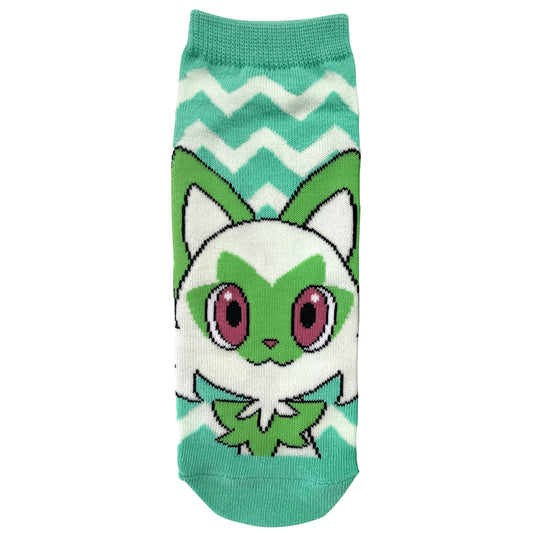 Sprigatito (Zigzag) Ankle Socks