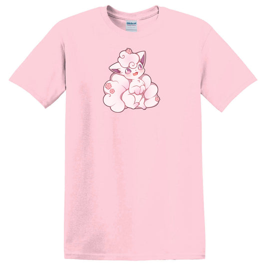 Alolan Vulpix with Cherry Blossoms T-Shirt