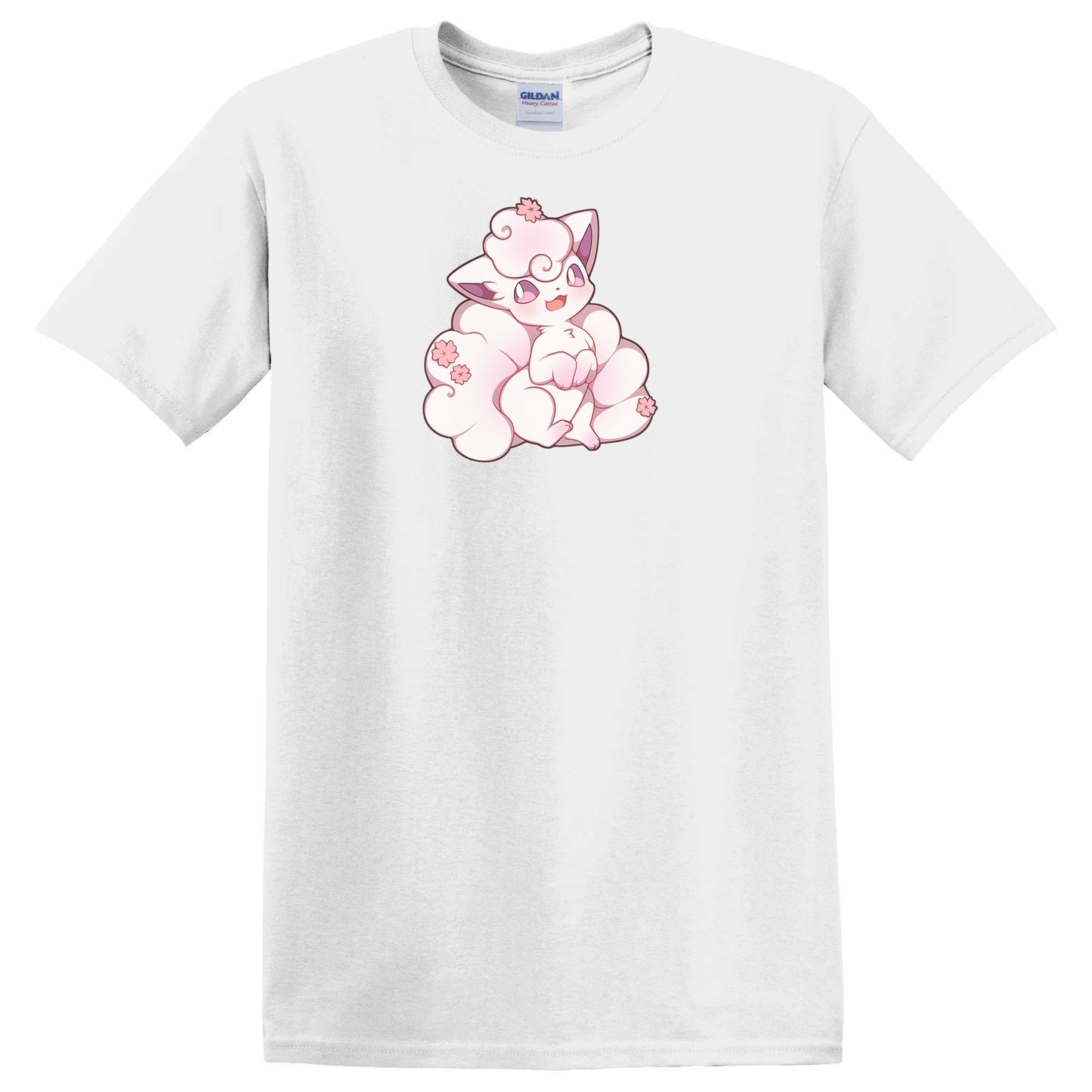 Alolan Vulpix with Cherry Blossoms T-Shirt