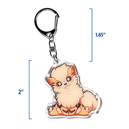 Arcanine Keychain