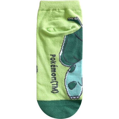 Bulbasaur (Green with Flowers) Ankle Socks