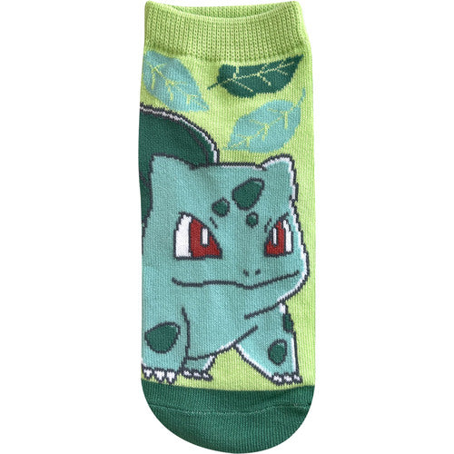 Bulbasaur (Green with Flowers) Ankle Socks