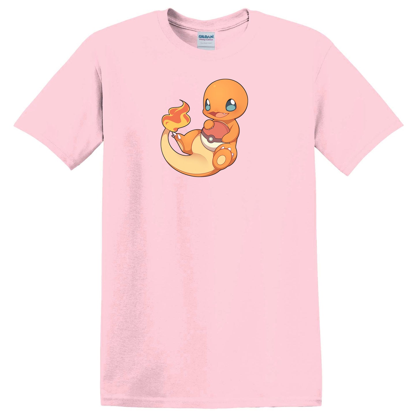 Charmander with Pokeball T-Shirt