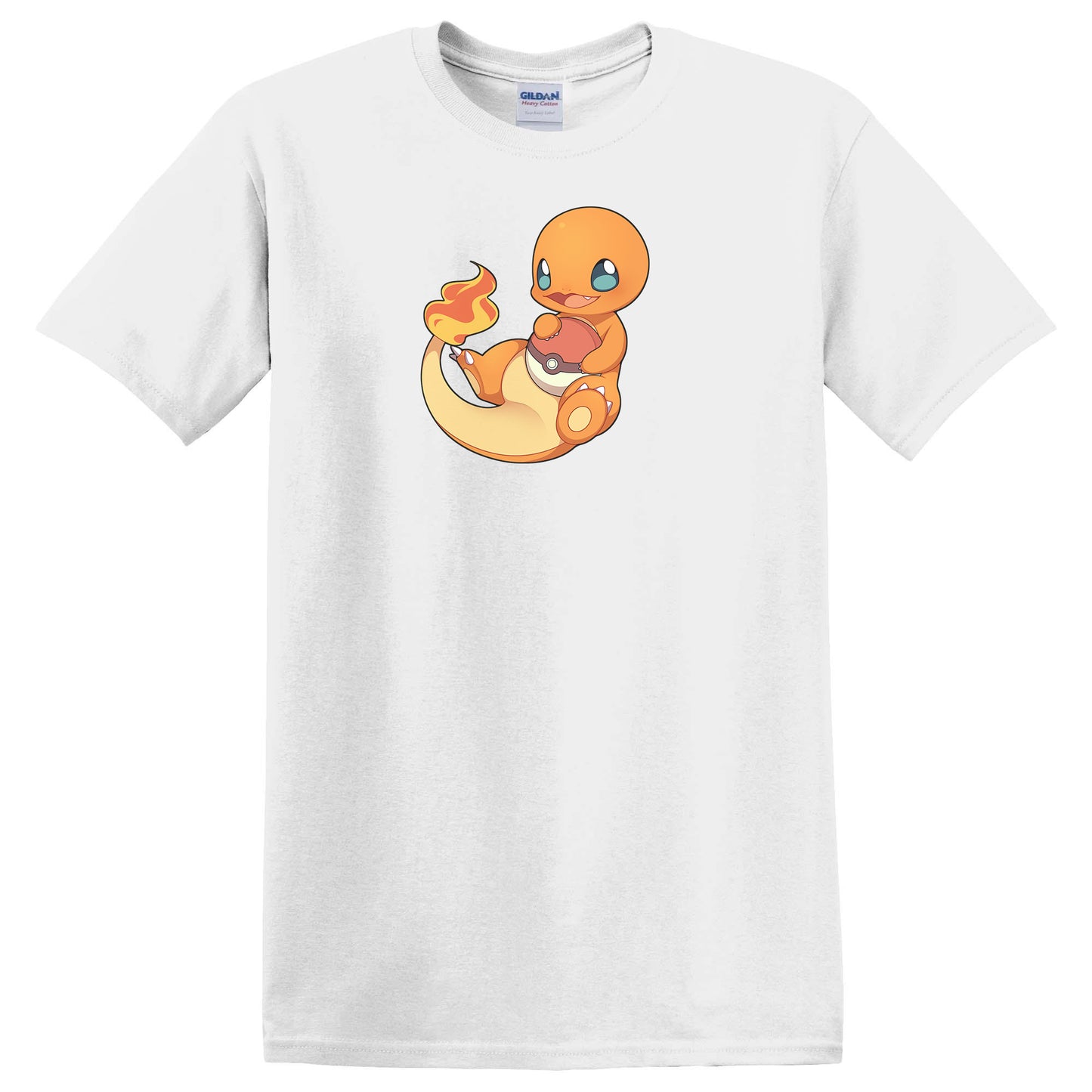 Charmander with Pokeball T-Shirt