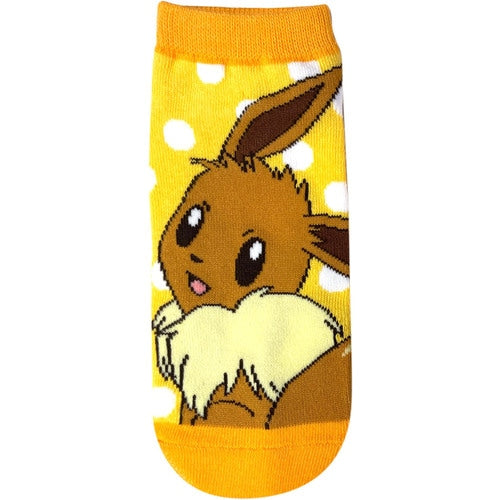 Eevee (Orange with Dots) Ankle Socks