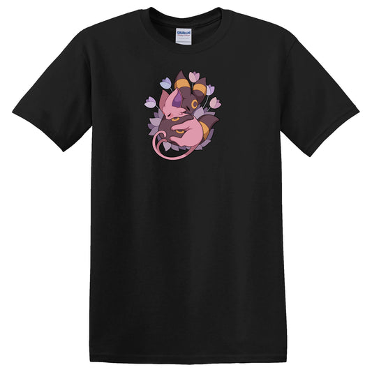 Umbreon & Espeon Flowers T-Shirt