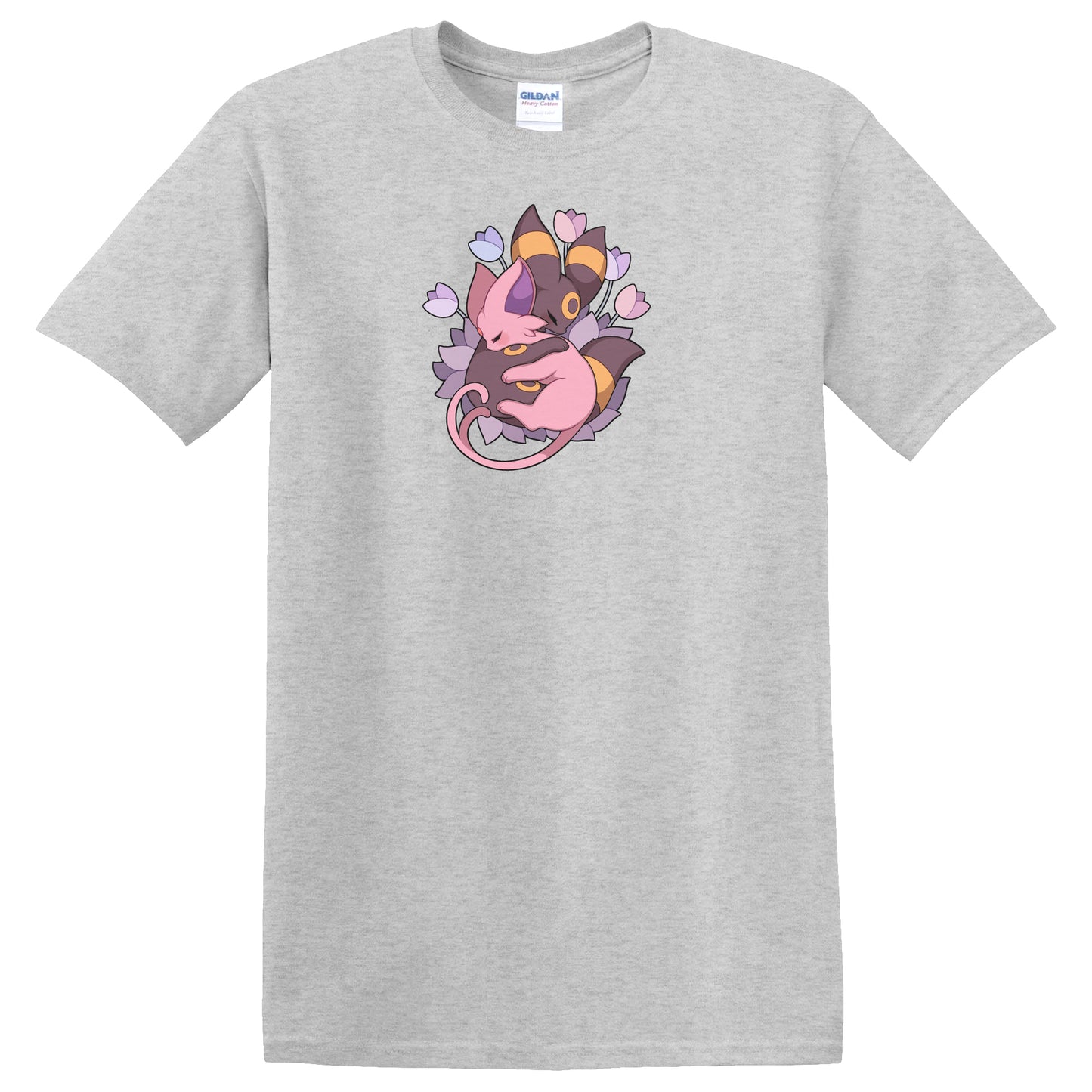 Umbreon & Espeon Flowers T-Shirt