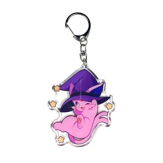 Espeon Witch Hat Keychain