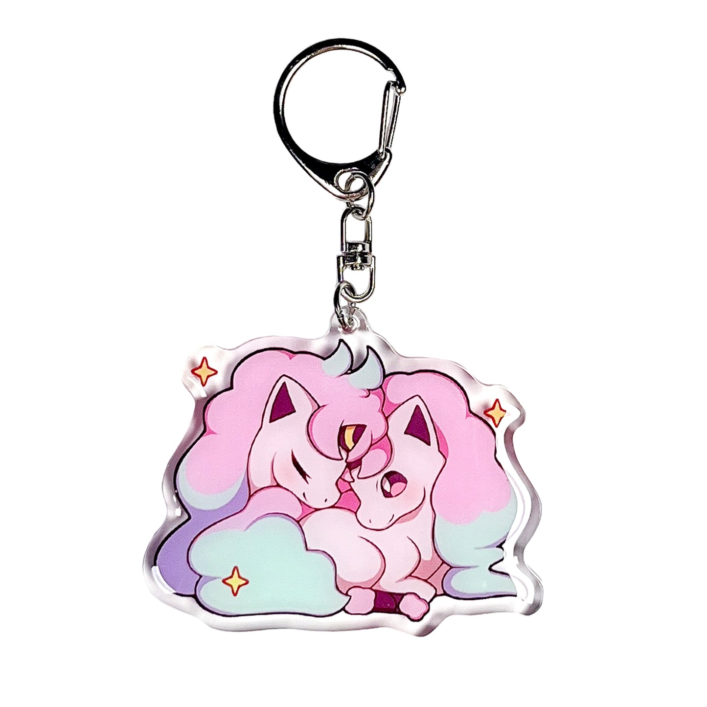 Galarian Ponytas Keychain