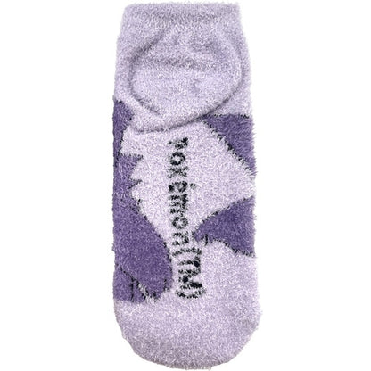 Gengar Fuzzy Ankle Socks