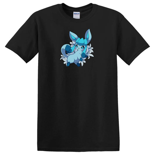 Glaceon with Flowers T-Shirt