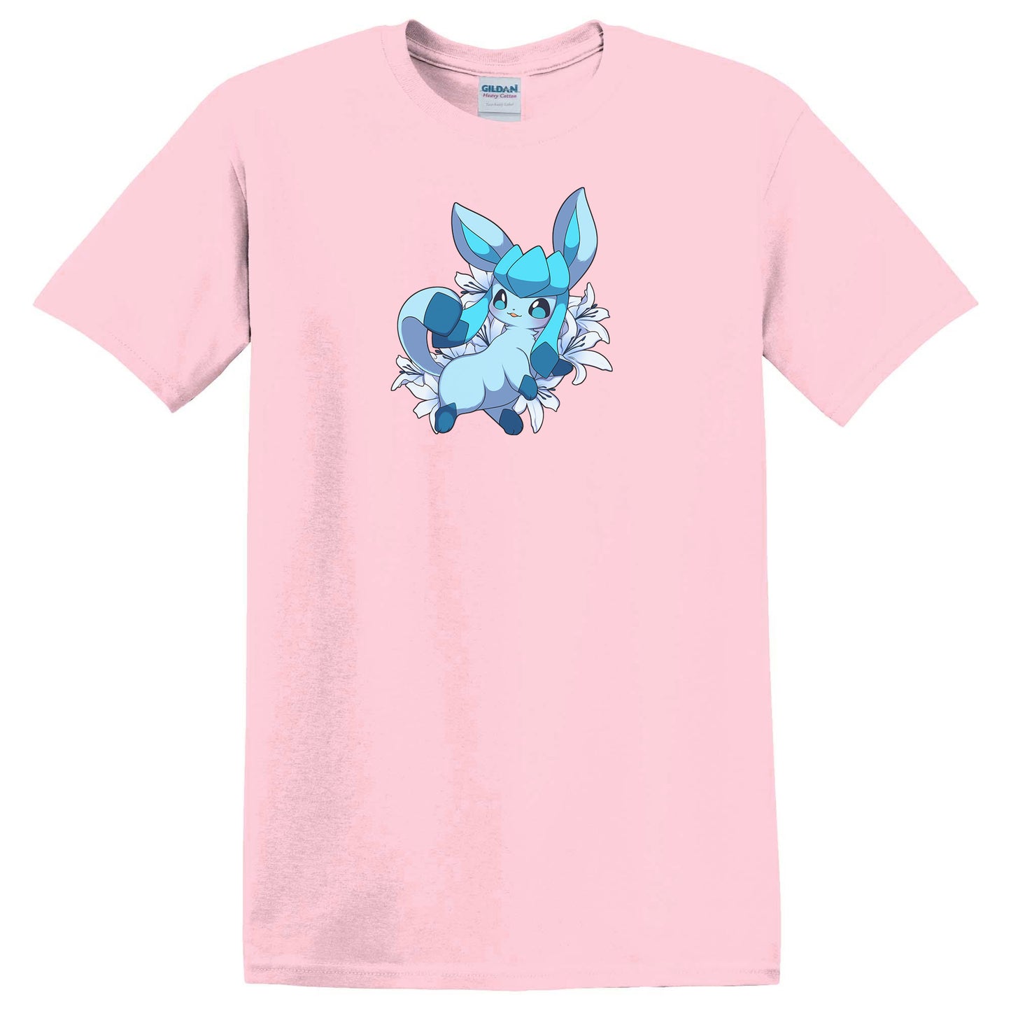 Glaceon with Flowers T-Shirt