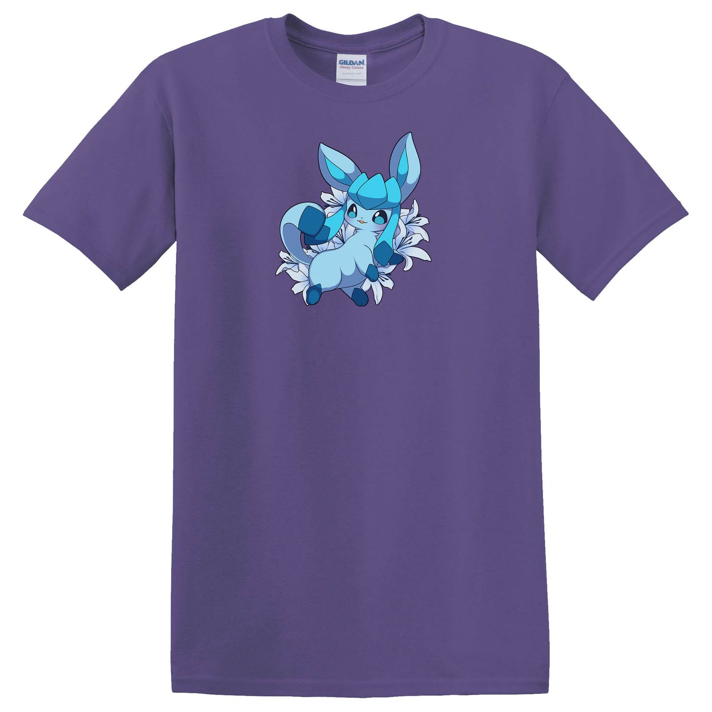 Glaceon with Flowers T-Shirt