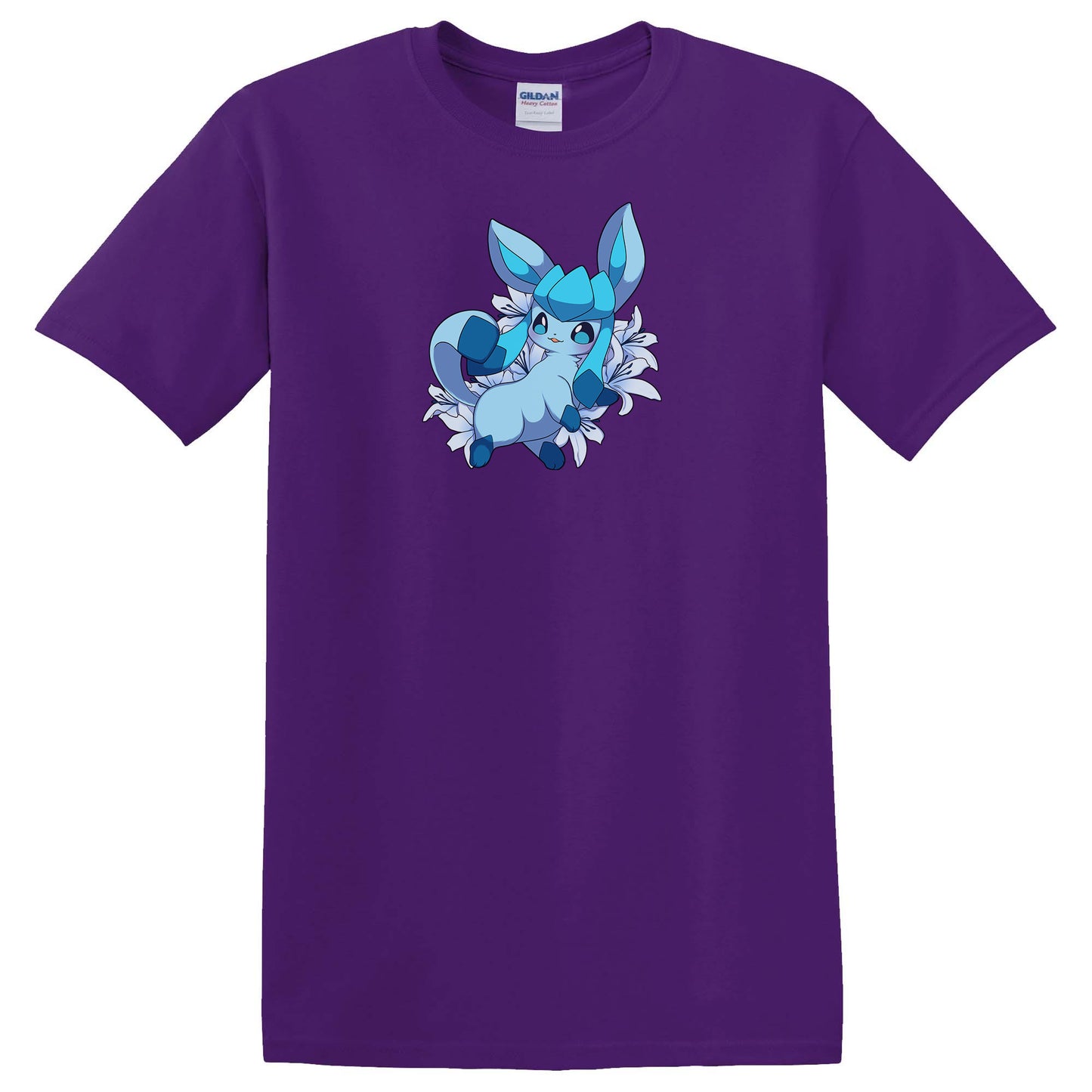 Glaceon with Flowers T-Shirt