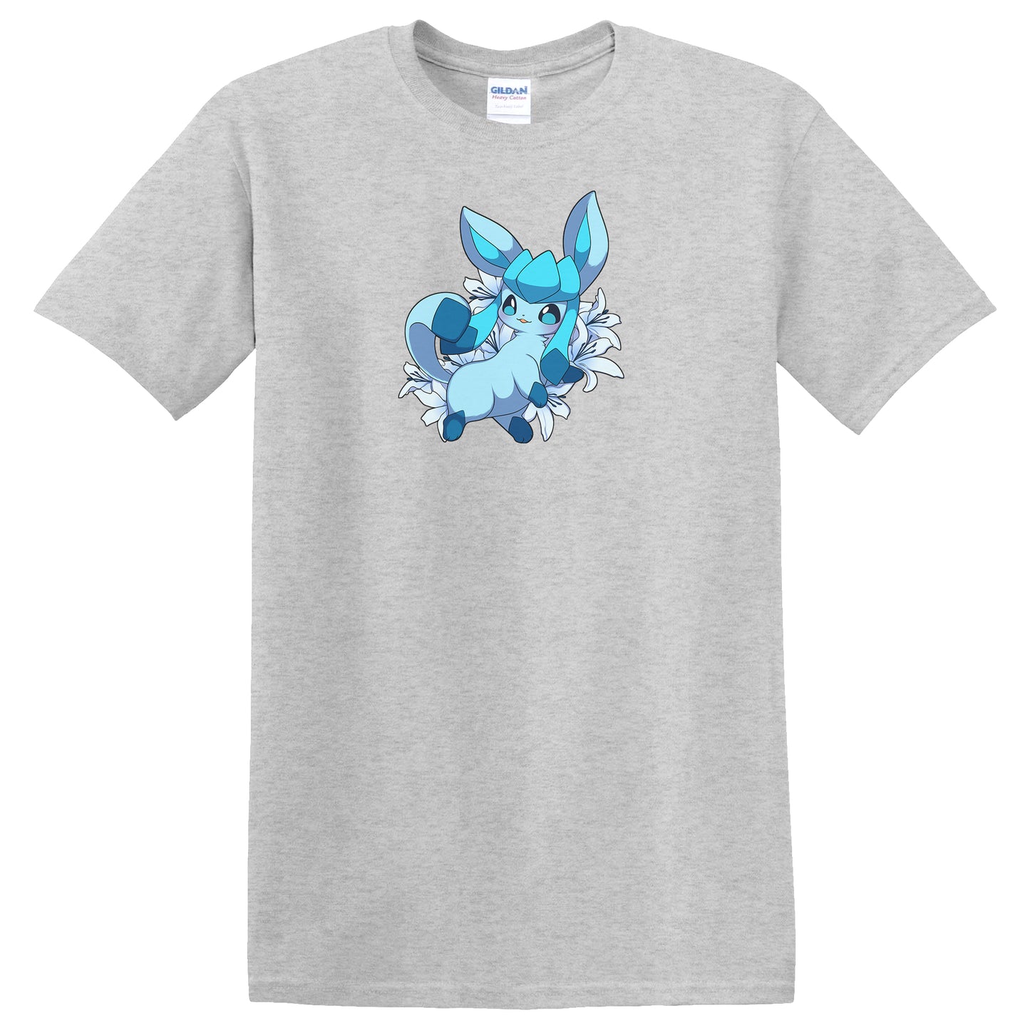 Glaceon with Flowers T-Shirt