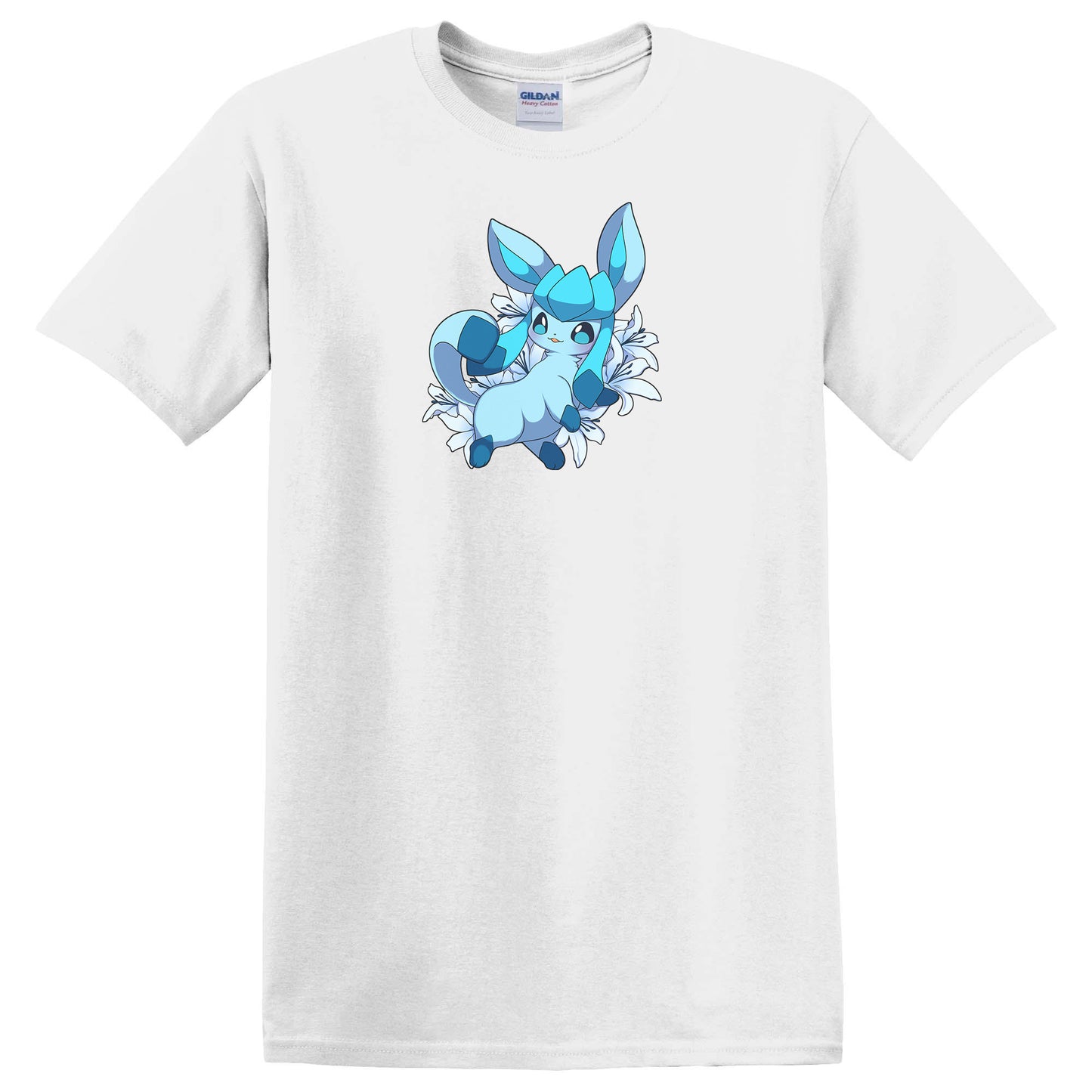 Glaceon with Flowers T-Shirt