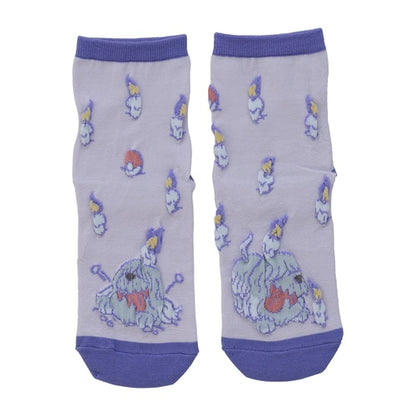 Greavard Pattern (Purple) Crew Socks