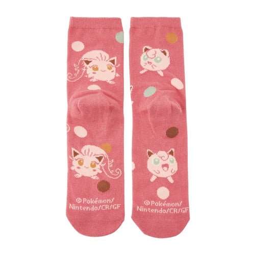 Jigglypuff & Scream Tail Crew Socks