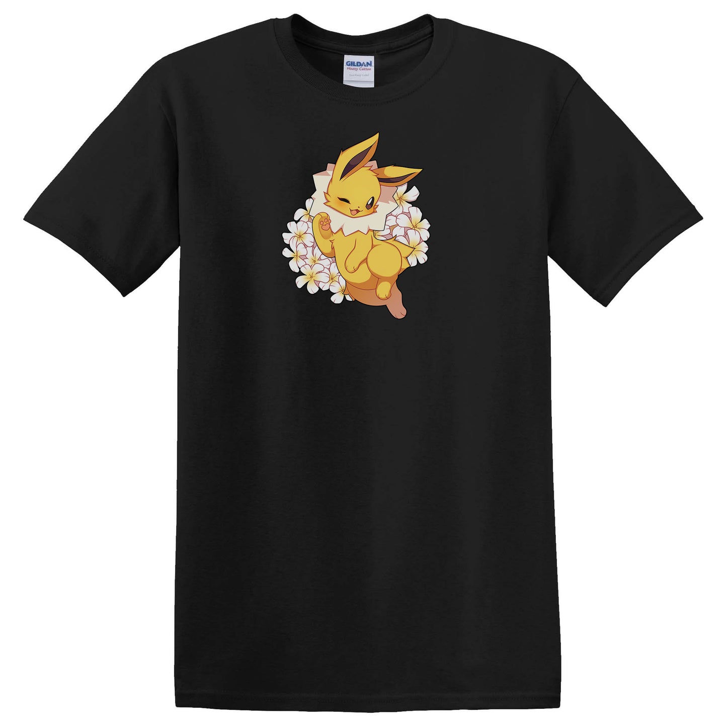 Jolteon with Flowers T-Shirt