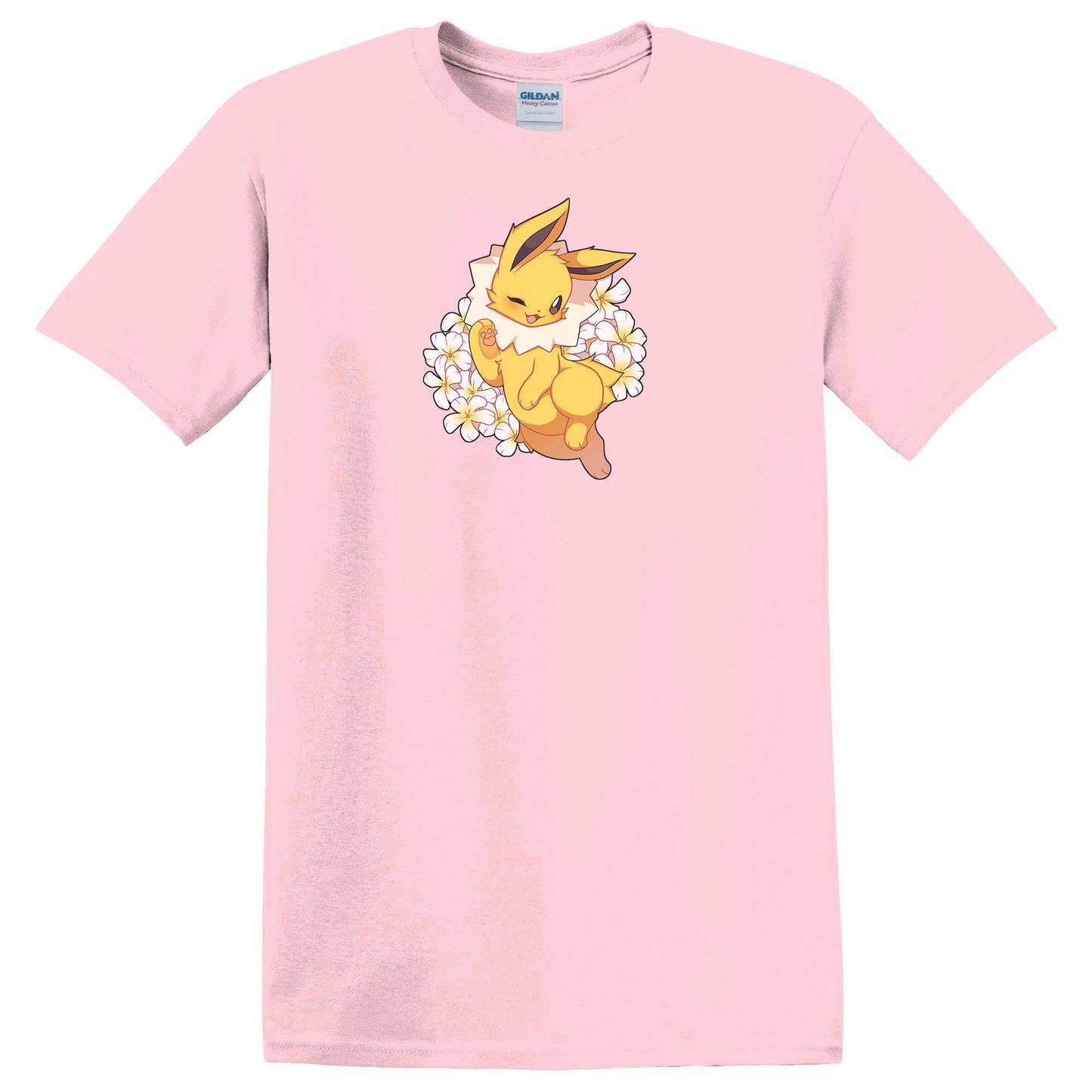 Jolteon with Flowers T-Shirt