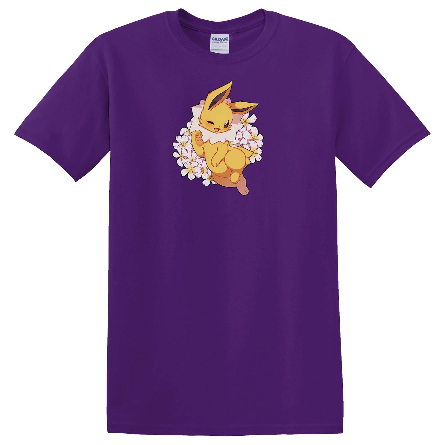 Jolteon with Flowers T-Shirt