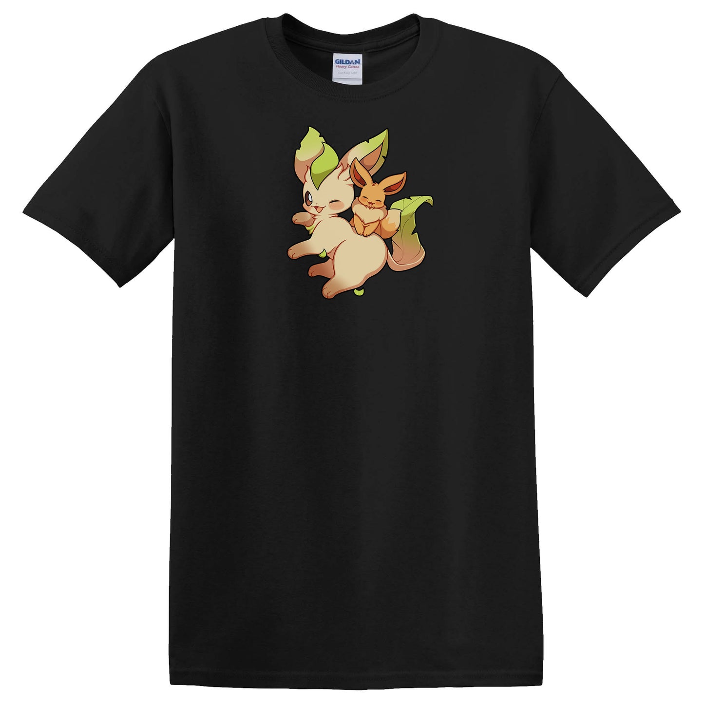 Leafeon with Eevee T-Shirt